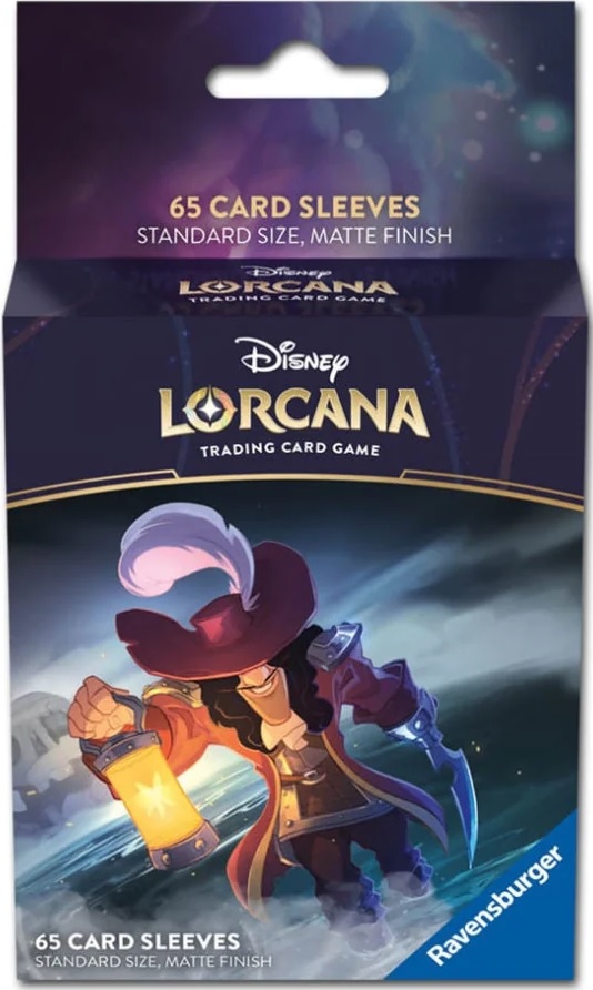 Disney Lorcana: The First Chapter – Sleeves 65 Count: Captain Hook –  Amazing Stories